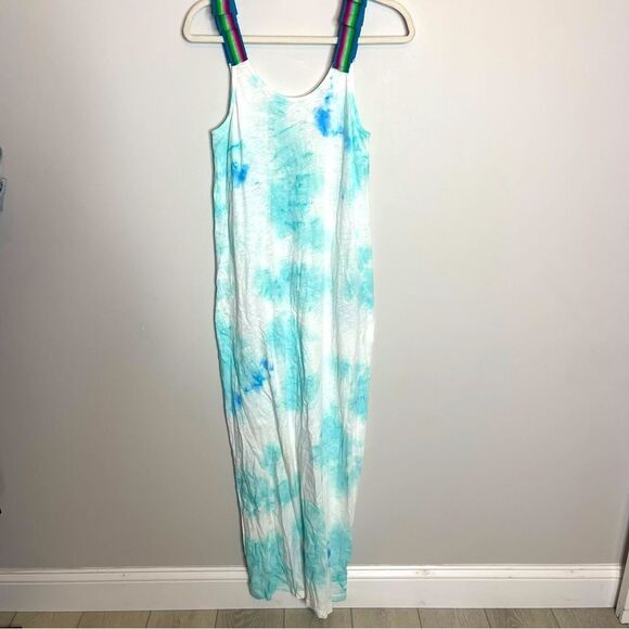 PITUSA tie dye midi beach dress Production Sample - Picture 1 of 6